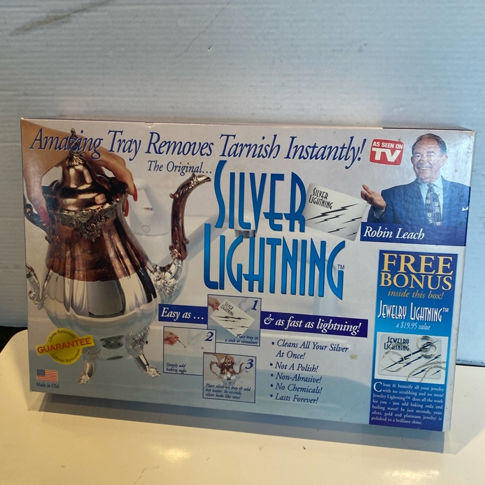 Vintage Silver Lightning